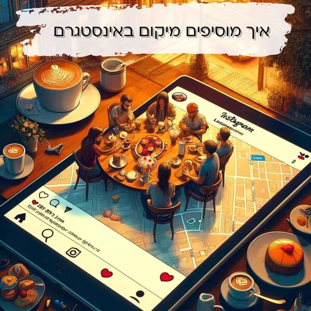 איך מוסיפים מיקום באינסטגרם