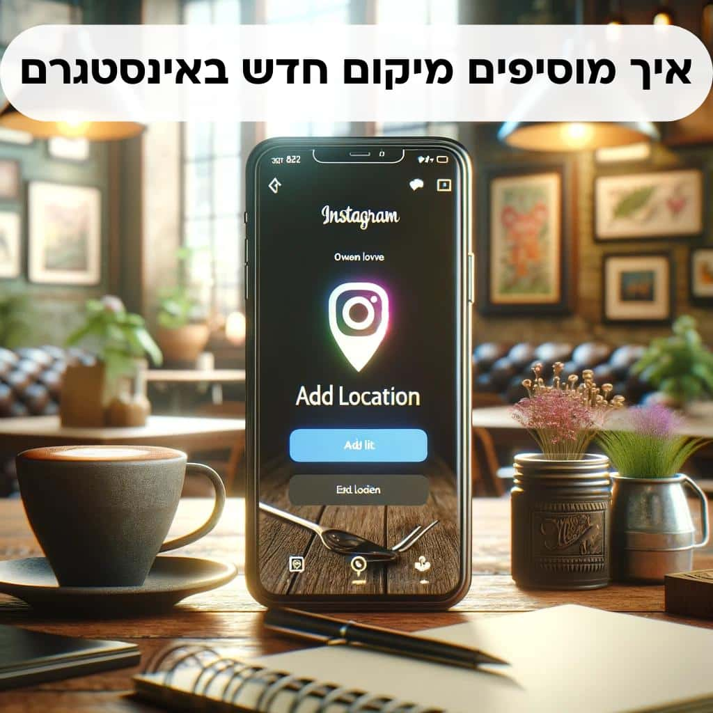 איך מוסיפים מיקום חדש באינסטגרם